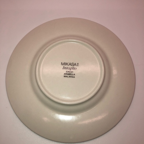 Mikasa Intaglio Arabella Mug And Saucer Set Of 3 Made In Malaysia - Picture 4 of 9